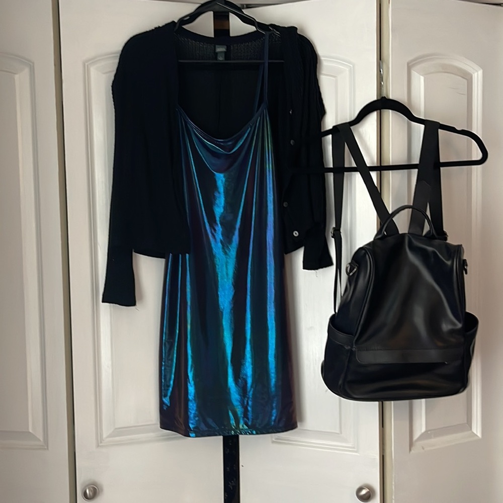 Wild Fable oil slick dress